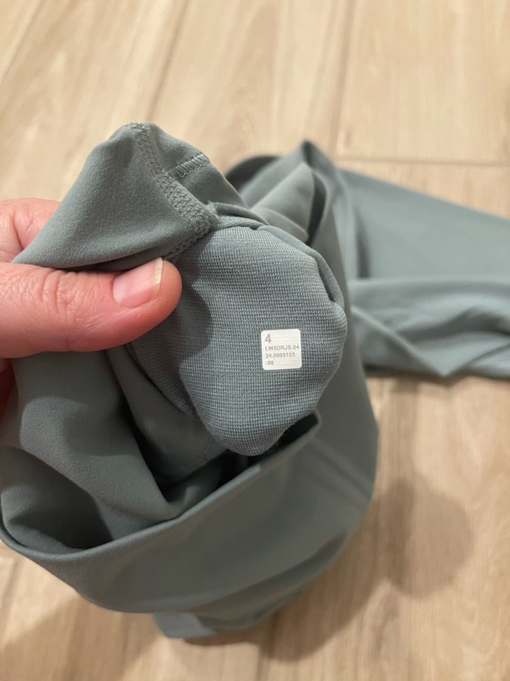 NWT Lululemon Align High Rise Pants 25” Crater Blue Sz 4 - Picture 6 of 7